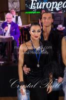 Ruslan Khisamutdinov & Elena Rabinovich at Crystal Ball 2016 WDC AL European Cup