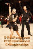 Ruslan Khisamutdinov & Elena Rabinovich at International Championships