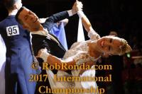 Andrea Ghigiarelli & Sara Andracchio at International Championships