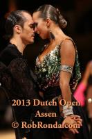 Roman Kovgan & Nataliya Rumyantseva at Dutch Open 2013