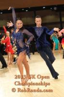 Gleb Chernyavsky & Yelyzaveta Savchenko at UK Open 2013