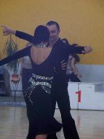 Maurizio Vescovo & Melinda Torokgyorgy at Hungarian Professional Latin and C class 10 Dance Championships