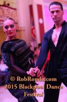 Salvatore Sinardi & Viktoriya Kharchenko at Blackpool Dance Festival 2015