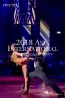 Salvatore Sinardi & Viktoriya Kharchenko at Asia International Dance Championships 2018