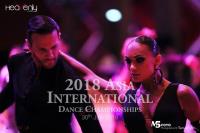 Salvatore Sinardi & Viktoriya Kharchenko at Asia International Dance Championships 2018