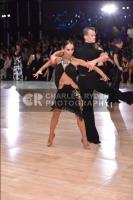 Artur Tarnavskiy & Anastasiya Danilova at Emerald Ball DanceSport Championships 2017
