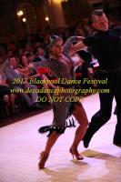 Artur Tarnavskiy & Anastasiya Danilova at Blackpool Dance Festival 2017