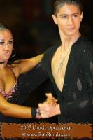 Evgen Golichenko & Kateryna Krut at Dutch Open 2007