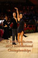 Michael Hemera & Lauren Mcfarlane-Hemera at International Championships 2015