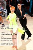 Rachid Malki & Anna Suprun at International Championships 2014
