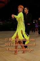 Rachid Malki & Anna Suprun at International Championships 2014