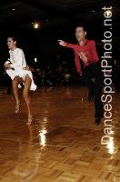 Michael Glikman & Milana Deitch at International Megastars DanceSport Festival
