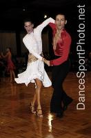 Michael Glikman & Milana Deitch at International Megastars DanceSport Festival
