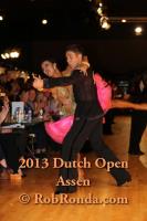 Kirill Belorukov & Elvira Skrylnikova at Dutch Open 2013