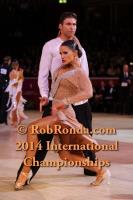 Kirill Belorukov & Elvira Skrylnikova at International Championships 2014