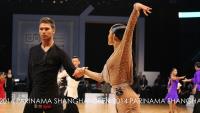 Kirill Belorukov & Elvira Skrylnikova at 2014 Parinama Shanghai Open - WDC World Trophy & World Ranking Event