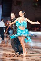 Roman Myrkin & Natalia Byednyagina at WDC World Professional Latin Championships 2011
