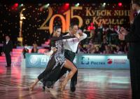 Oleksandr Kravchuk & Olesya Getsko at Kremlin Cup
