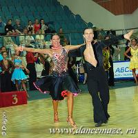 Oleksandr Kravchuk & Olesya Getsko at EDSF European Championship 2007