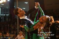 Tadeusz Rey & Karolina Szmit at Baltic Cup 2007