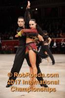 Damir Haluzan & Anna Haluzan at International Championships