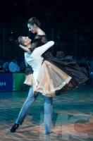 Mikhail Nikolaev & Kseniya Kireeva at WDC Open World Professional Ballroom Show Dance Championship 2016