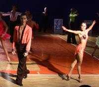 Pawel Kudaj & Iwona Weglinska at Grand Prix Poland Lodz 2009