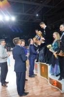 Aleksandr Zhiratkov & Irina Novozhilova at WDC Open World Professional Ballroom Show Dance Championship 2016