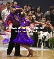 László Kovács & Erika Kelemen at Hungarian Latin Championships
