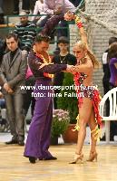 Mihaly Kiss & Agnes Bankuti at Hungarian Latin Championships