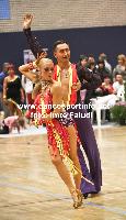 Mihaly Kiss & Agnes Bankuti at Hungarian Latin Championships