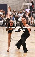 Attila Budai & Lilla Barna at Hungarian Latin Championships