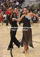 Noel Kiss & Zsuzsanna Braun at Hungarian Latin Championships