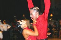 Przemek Lowicki & Jana Pokrovskaya at Dutch Open 2003