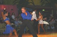 Przemek Lowicki & Jana Pokrovskaya at Dutch Open 2003