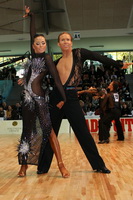 Neil Jones & Ekaterina Jones at World Amateur Latin Championships