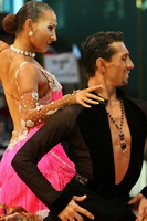 Shimriel Davidov & Olga Choupilov at World Amateur Latin Championships