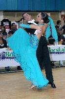 Bence Bugyi & Violetta Kis at Hungarian Latin Ranking and club competition