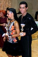 Andrea Silvestri & Martina Váradi at Hungarian Latin Ranking and club competition