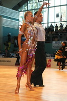 Mirco Risi & Maria Ermatchkova at World Amateur Latin Championships