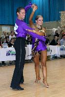 Attila Dienes & Linda Kovács at Hungarian Latin Ranking and club competition