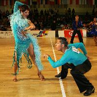 Riccardo Pacini & Sonia Spadoni at IDSF Győr Open 2009
