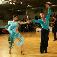 Riccardo Pacini & Sonia Spadoni at IDSF Győr Open 2009