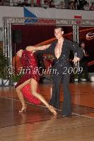 Filip Karasek & Sabina Karaskova at Czech Latin Championship 2009