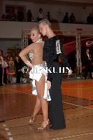 Szymon Bozek & Michaela Riedlova at Czech Latin Championship 2009