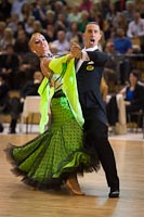 Lev Sidelnikov & Olena Laveckaya at 2012 WDSF Professional Championship