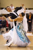 Federico Di Toro & Anastasia Tarlykova at 2012 WDSF Professional Championship