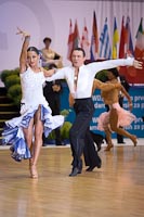 Mikhail Solovyev & Kristina Tsvetkova at 