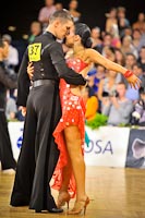 Vladimir Capcelea & Samira Deller at German Open 2012