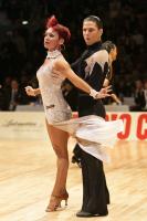 Zoran Plohl & Tatsiana Lahvinovich at World Amateur Latin Championships